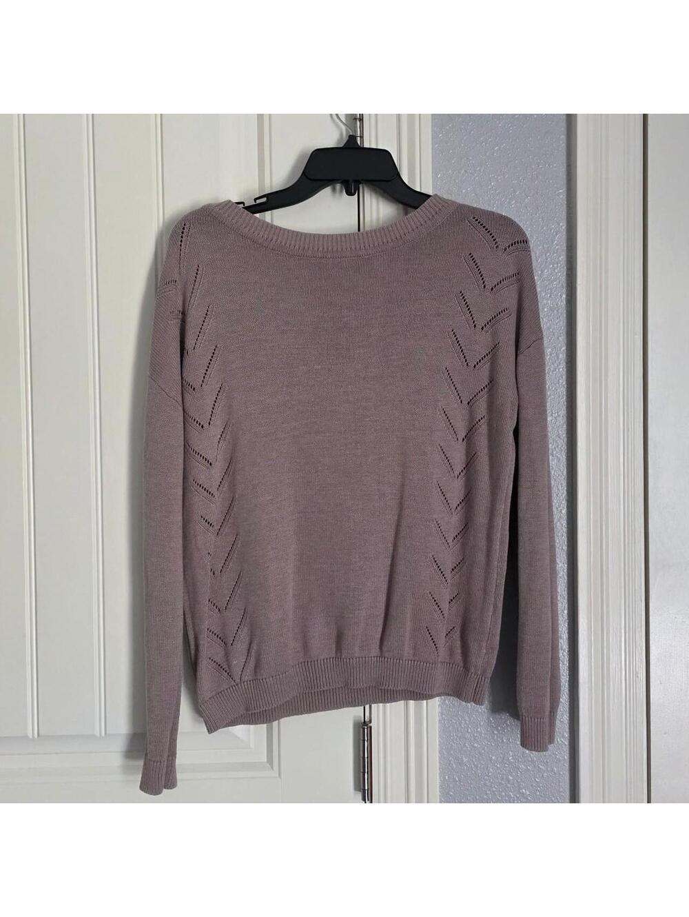 Lulus Women's Purple and Grey Jumper